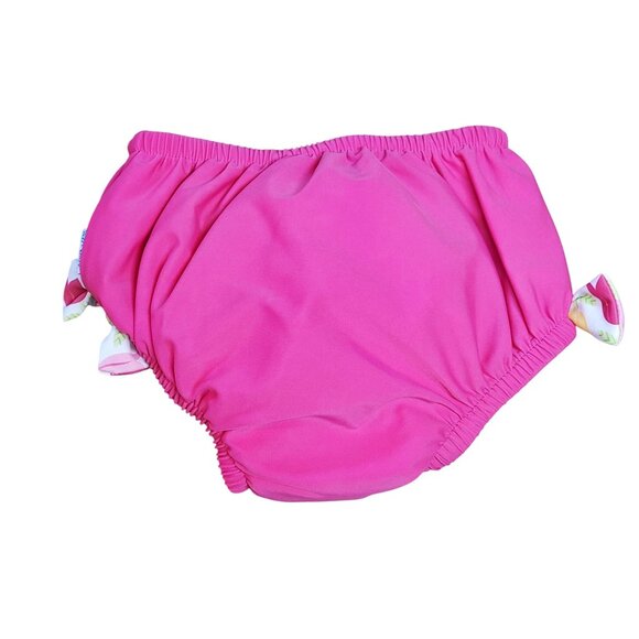 iPlay Swim Diaper Pink Side Bow Design Size 24M – Reusable Toddler Swimsuit Diap - Picture 5 of 5